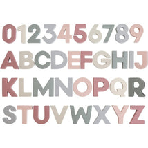 Mushie Foam Letters & Numbers Bath Play Set - Original Image 1
