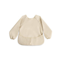 Mushie Long Sleeve Bib - Fog Image 1