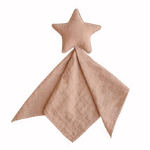 Mushie Lovely Blanket Star Lovey - Natural Image 1