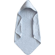 Mushie Hooded Towel - Baby Blue Image 1