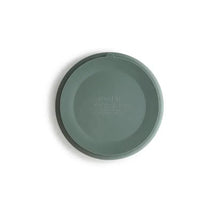 Mushie - Silicone Suction Plate Baby - Cambridge Blue Image 2