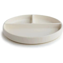 Mushie - Silicone Suction Plate Ivory Image 2