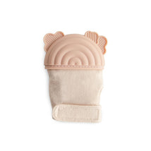 Mushie Silicone Teething Mitten - Rainbow Image 1