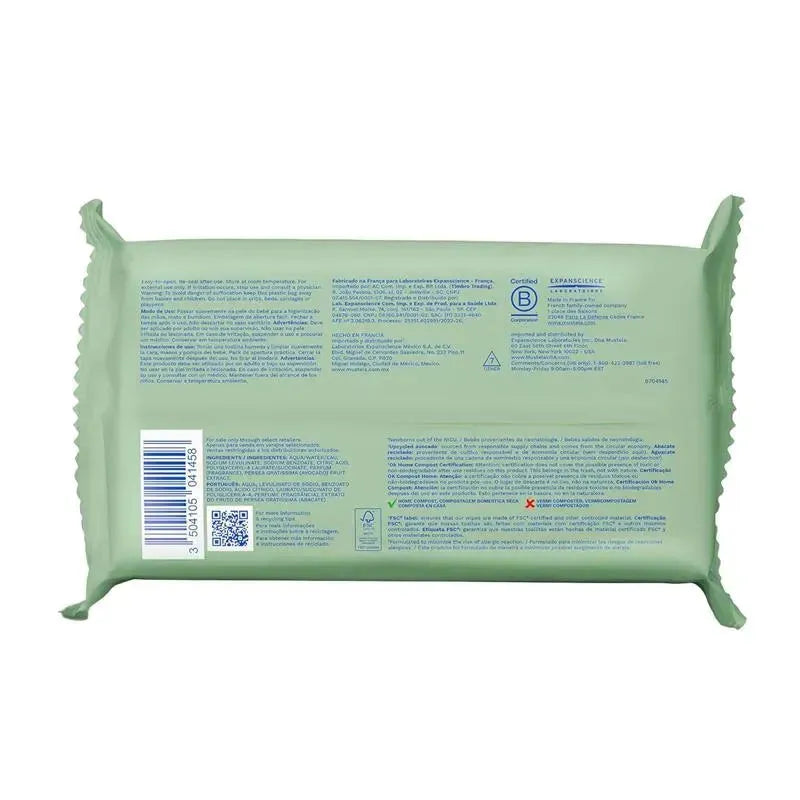 Mustela - Compostable Cleansing Water Wipes Image 5