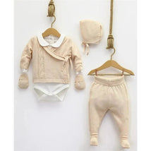 Nipperland - Take Me Home Gray Knitted Baby Set Image 1