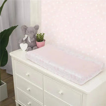 Nojo - Carter's Sweet Floral Elephants Changing Pad Cover Image 2