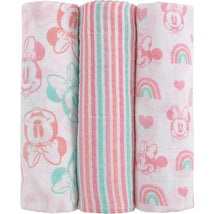 Nojo - Minnie 3 Pk Printed Muslin Swaddles Image 1
