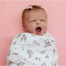 Noomie - Ballerina Cotton Baby Blanket Image 1
