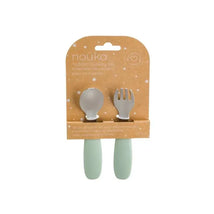 Nouka - Toddler Cutlery Set, Light Storms Image 2