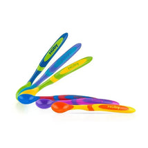 Nuby - 6 Pk Long Handle Wearing Spoons Image 1