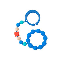 Nuby - Tag A Long Teether Blue Image 1