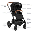 Nuna - Pipa Urbn + Mixx™ Next Travel System, Caviar Image 6