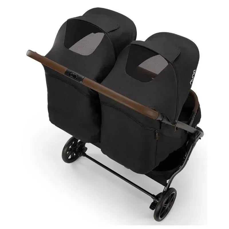 Nuna - Trvl Double Stroller, Caviar Image 9