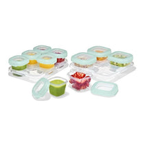 Oxo - Oxo Tot 12 Pc Baby Blocks Food Storage Container Set, Opal Image 1