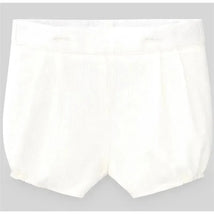 Paz Rodriguez - Baby Boy Woven Newborn Short Dulzura, Cream Image 1