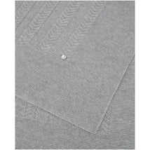 Paz Rodriguez - Baby Knit Newborn Blanket Pulgarcito, Grey Pearl Image 2