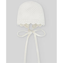 Paz Rodriguez - Baby Knit Newborn Bonnet Paz Oi, Chalk Pink Image 1