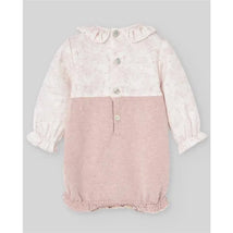 Paz Rodriguez - Baby Knit Newborn Romper Hadas, Powder Pink Image 2