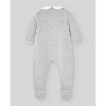 Paz Rodriguez - Baby Knit Newborn Romper Pulgarcito, Grey Pearl Image 2