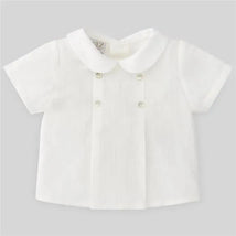 Paz Rodriguez - Baby Woven Blouse Neboa, Cream Image 1