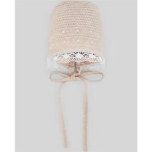 Paz Rodriguez Hat Punto Nectar, Linen/White Image 1