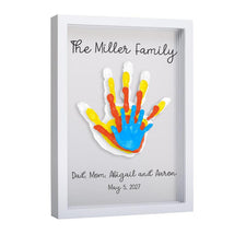 Pearhead - Clear Family Print Frame And Paint Kit Image 1