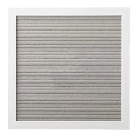 Pearhead - Felt 10X10 Letterboard Set, Gray Image 8