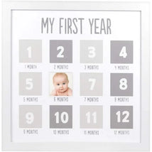 Pearhead - First Year Baby Photo Frame, White Image 1