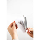 Pearhead - Gingham Baby Memory Book And Clean-Touch Ink Pad, Gray Image 3