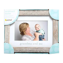Pearhead Grandma And Me Frame, Grandmother Gift, Rustic Frame Me & Grandma Gift Image 2