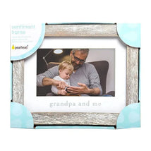 Pearhead Grandpa And Me Frame, Grandfather Gift, Rustic Frame Me & Grandpa Gift Image 3