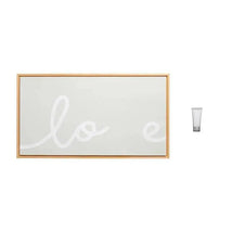 Pearhead - Love Framed Print Canvas And Paint Set Image 2