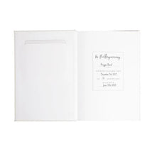 Pearhead - My Little Bump Linen Pregnancy Journal, Ivory Image 2