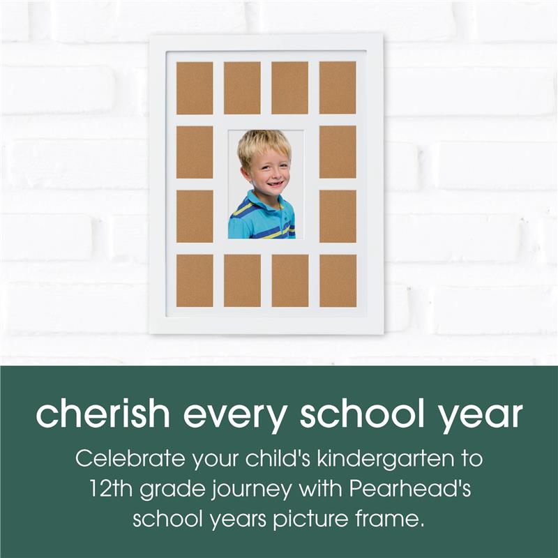 Pearhead - School Years Picture Frame K-12 Keepsake Image 2