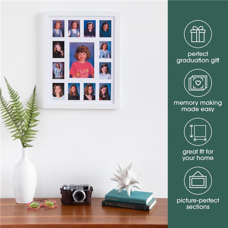 Pearhead - School Years Picture Frame K-12 Keepsake Image 3