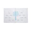 Pearhead - Seersucker Baby Book And Clean Touch Ink Pad, Blue Image 3