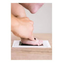 Pearhead - Seersucker Baby Book And Clean Touch Ink Pad, Pink Image 6