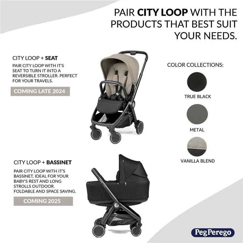 Peg-Perego - City Loop Chassis, Black Image 2
