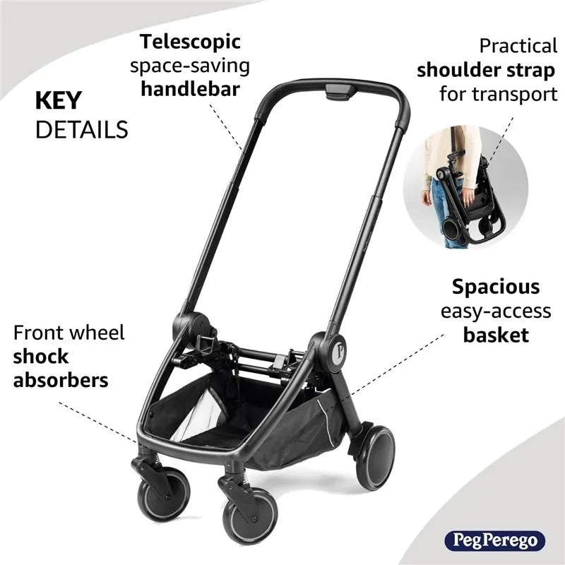 Peg-Perego - City Loop Chassis, Black Image 3