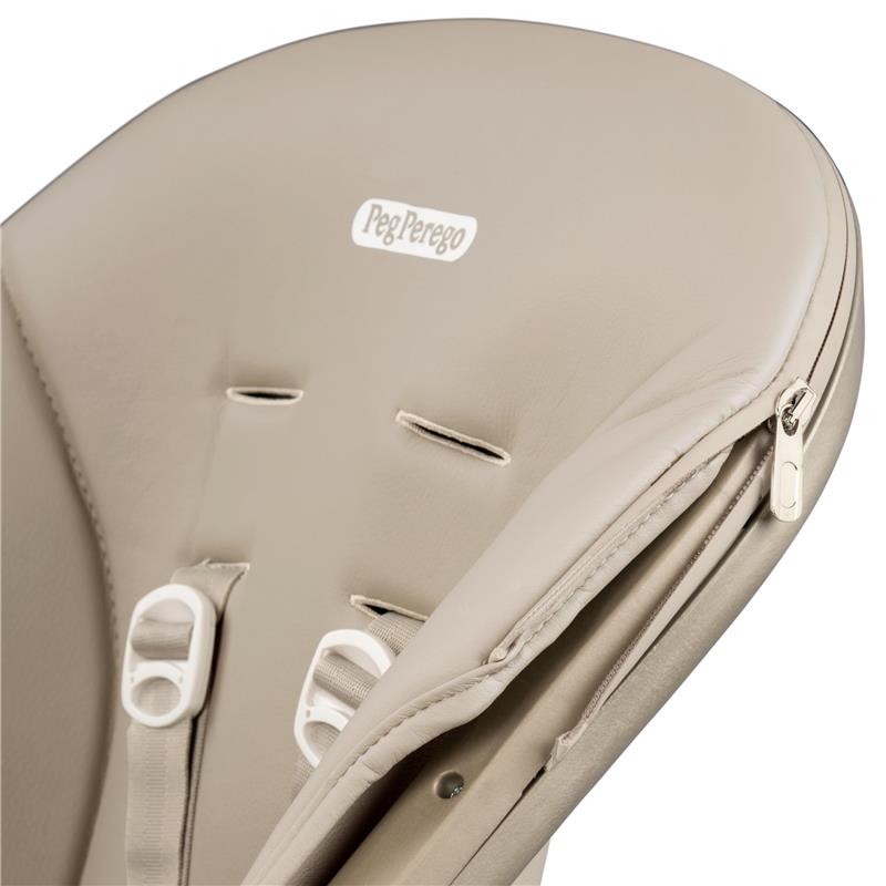 Peg-Perego - Living Grow with Baby Folding High Chair & Recliner, Space Sand Image 5