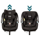 Peg Perego - Primo Viaggio 4-35 Lounge on wheels Infant Car Seat, True Black Image 3