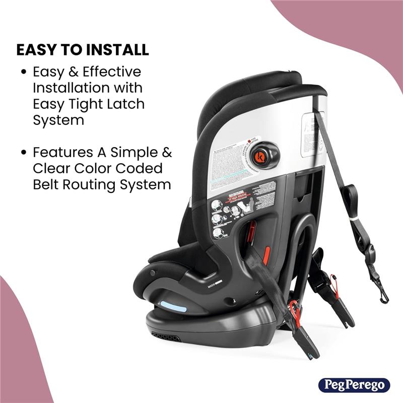 Peg-Perego - Primo Viaggio All In One Convertible Car Seat, Mercury Image 2