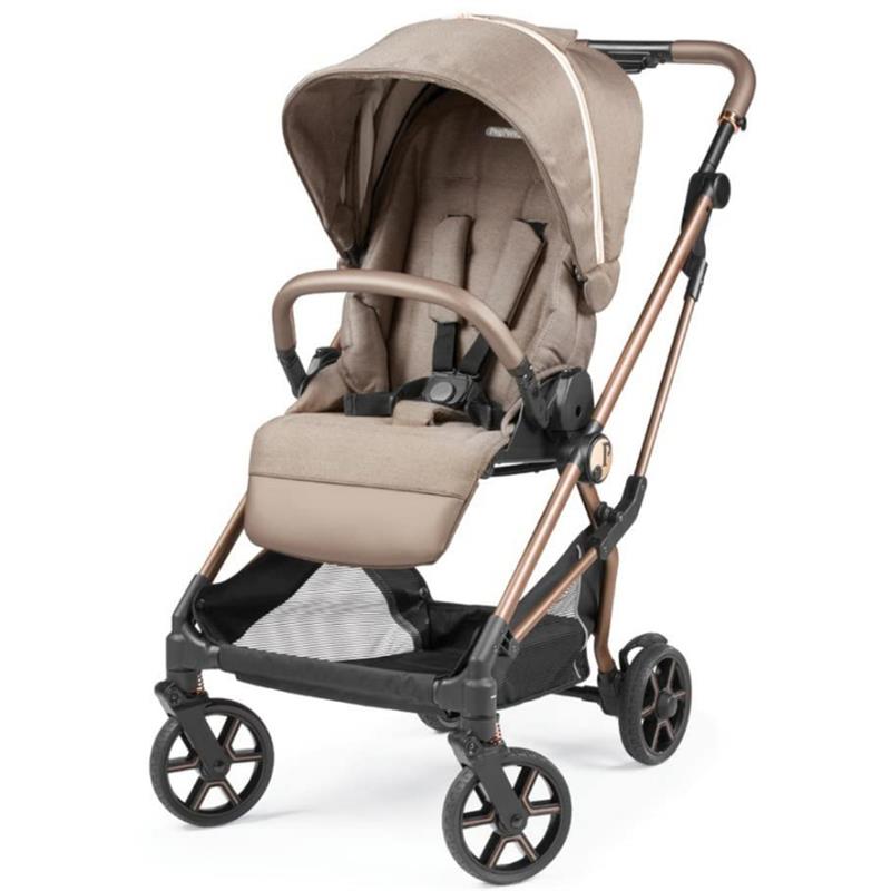 Peg-Perego - Vivace Single Stroller, Mon Amour (Beige & Pink) Image 1