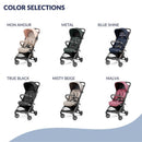 Peg Perego - Volo Ultra Lightweight Carry On Compliant Travel Strolle, Mon Amour (Beige & Pink) Image 4