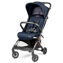 Peg Perego - Volo, Ultra Lightweight Carry On Compliant Travel Stroller, Blue Shine (Blue & Copper) Image 1