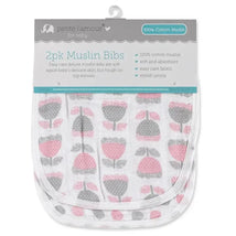 Petite L'Amour 2-Pack Muslin Bib - Colors May Vary Image 3