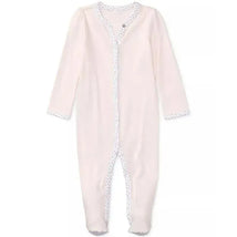 Polo Ralph Lauren Baby - Girl Long-Sleeve Organic Cotton Interlock Knit Coverall, Delicate Pink Image 1