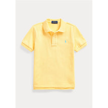Polo Ralph Lauren - Toddler Boys Mesh Polo Shirt, Yellow Image 1