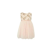 Popatu - Embroidered Bodice Tulle Dress Image 1