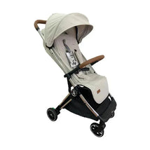 Primo Passi - Icon Travel Stroller Special Edition, Chrome Frame/Beige Image 1